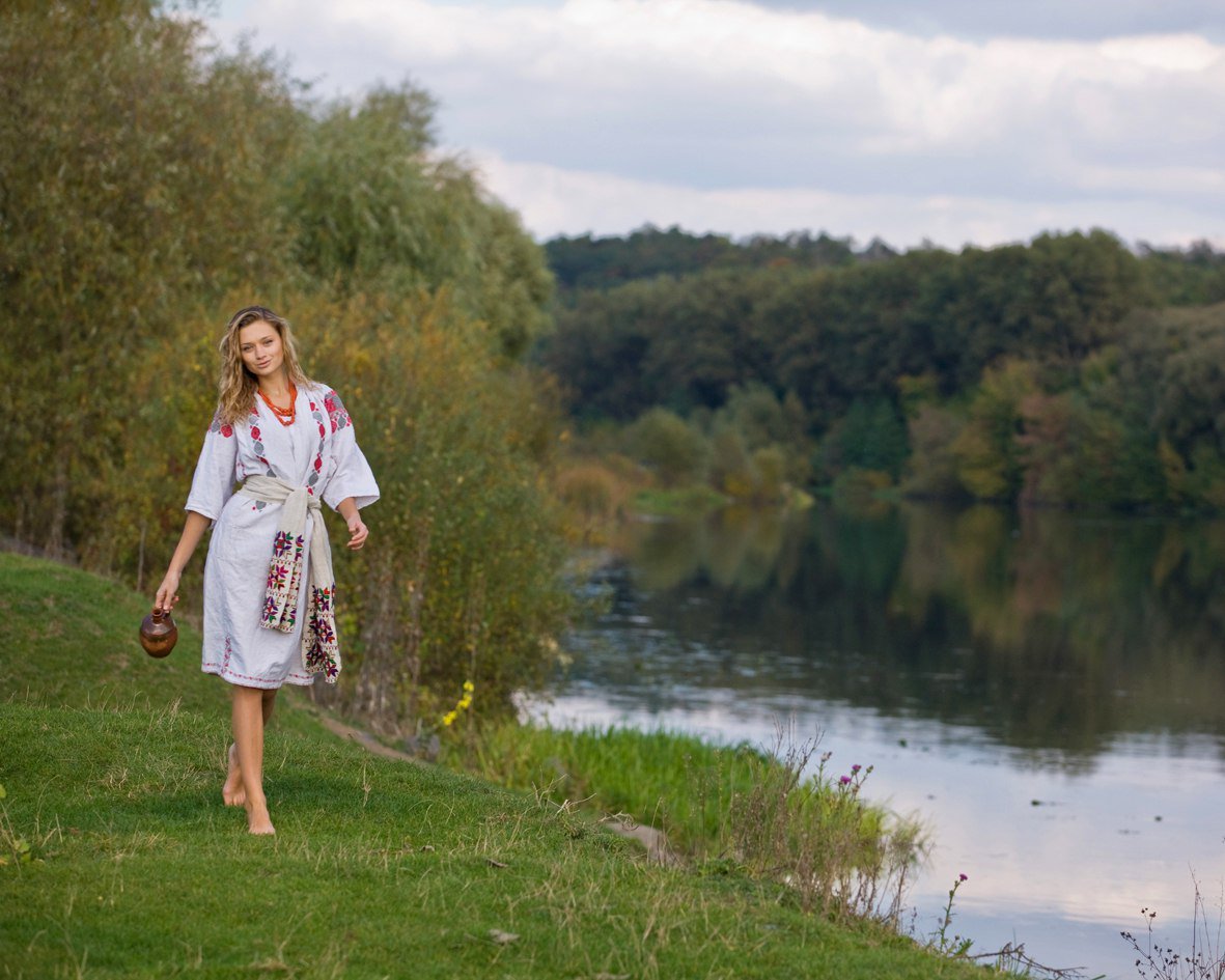 Nude girl Slavic women in Riga